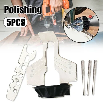 

Chain Saw Attachment Rotary Power Drill Hand Sharpener Adapter Tool Kits FAS6