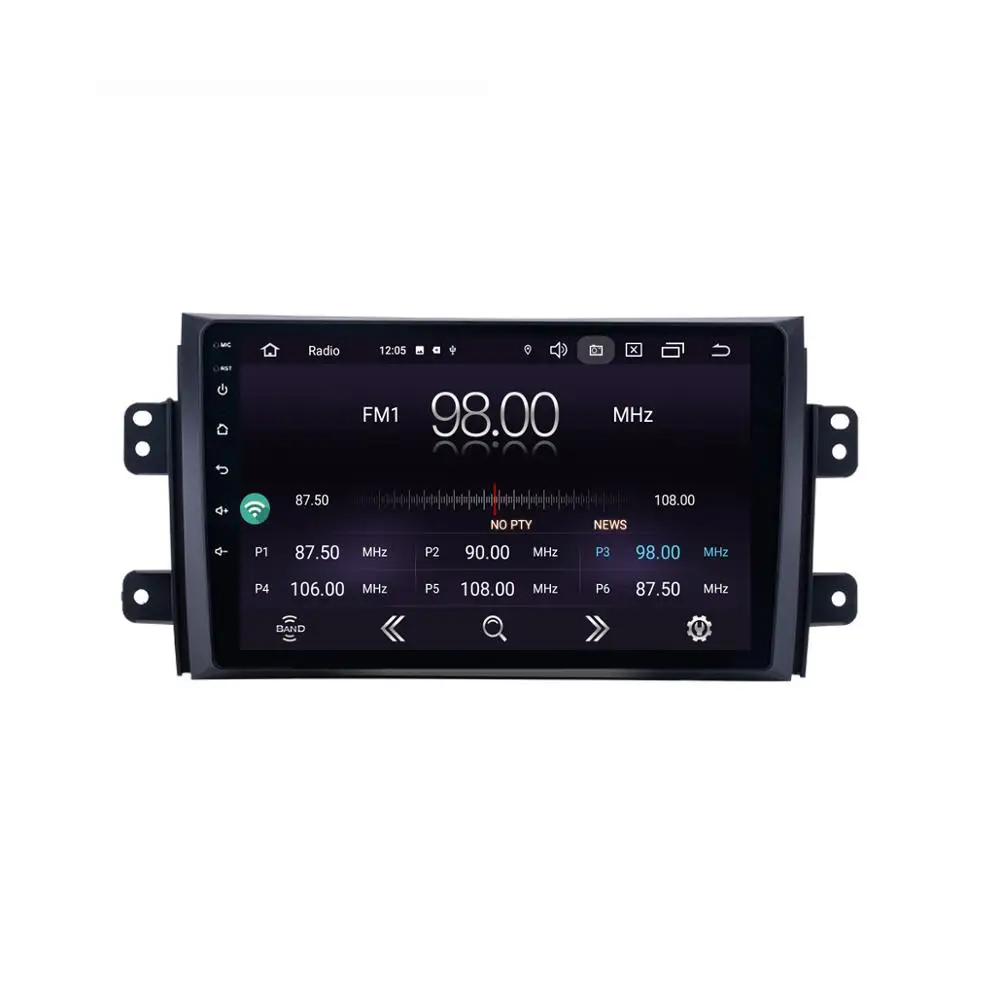 Best 9" android 9.0 RAM 2G car gps dvd player for SUZUKI SX4 2006 2012 car radio multimedia player navigation stereo head unit dsp 3