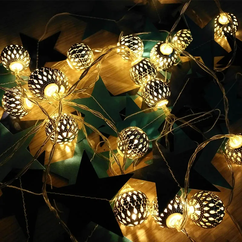 New Year Snowflakes String Light LED Christmas Decor for Home Hanging Garland Christmas Tree Decor Ornament Navidad Xmas Gift