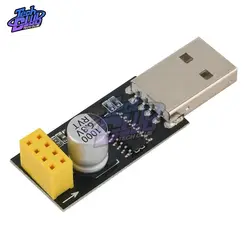 ESP01 программатор адаптер UART CH340 USB к ESP8266 ESP-01 Wifi беспроводной модуль связи микроконтроллер разработанная плата