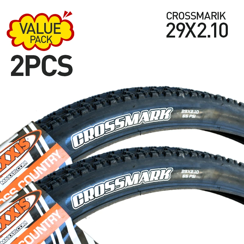 2pc MAXXIS 26 CROSSMARK Bicycle Tire 26*2.1 27.5*1.95 Steel Wire