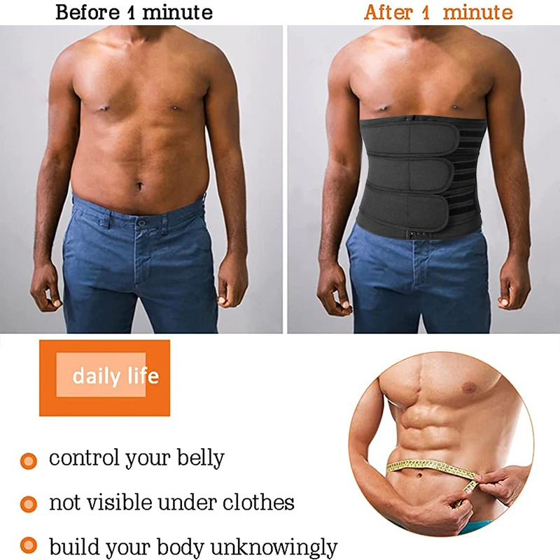 Waist Trainer Men for Abdomen Slimming