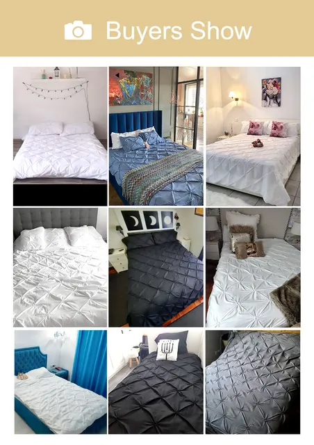 Luxury Bedding Set White Euro Duvet 