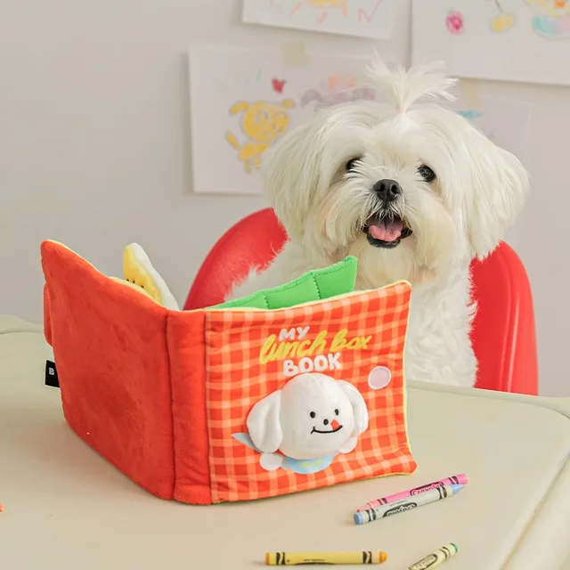 2021INS! Korea Pet Sniffing Mat Book Washable Dog Cat Smell Training Pad Consume Energy Puzzle Pet Toys Dog Release Stress Train 1