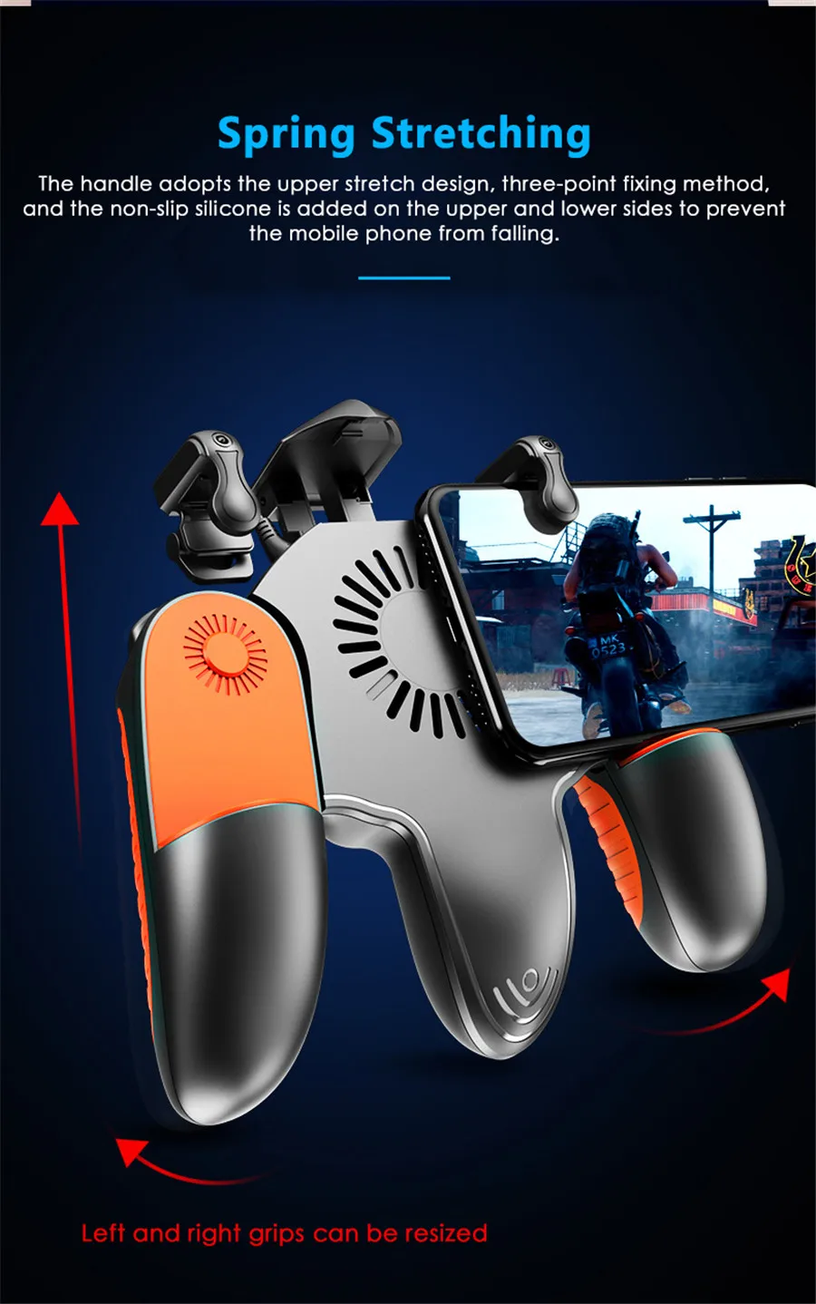 Мобильный контроллер PUBG L1R1 геймпад кулер вентилятор для iPhone X/XR/XS samsung S9 iOS Android джойстик огневой курок контроллер