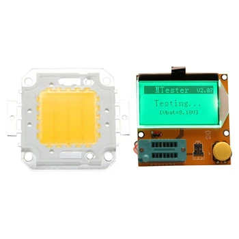 

New 1Pcs 30W Light Bulb Lamp Warm White 2200LM & 1Pcs LCR-T3 Transistor Tester Diode Triode