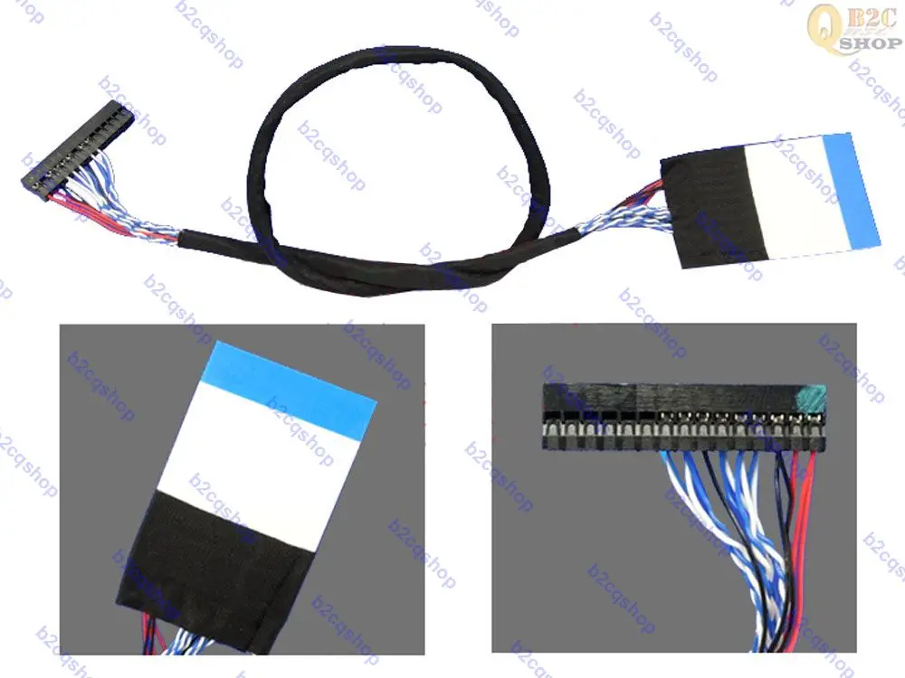FFC кабель FPC LVDS 1-5p power 1ch 8 бит 30 контактов для LG/AU T260XVN0 V.0 | Компьютеры и офис