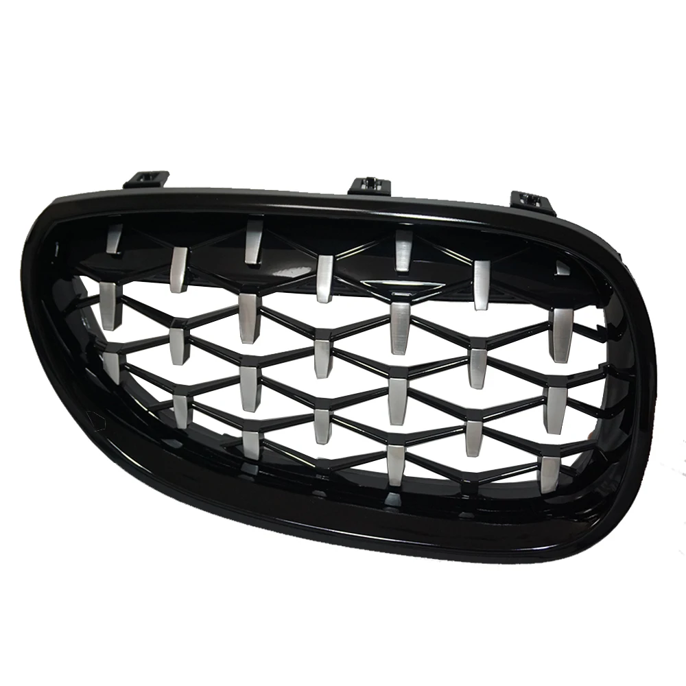 Voorgrills Voorbumper nieren grille race grills voor BMW E60