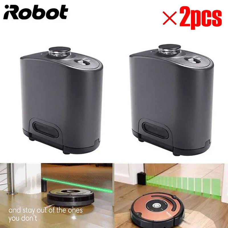 2pcs Виртуальный Навигация настенных розеток для Irobot Roomba 595 620 630 650 660 760 770 780 все 500 600 700 серия пылесос Запчасти Замена - Цвет: 2pcs