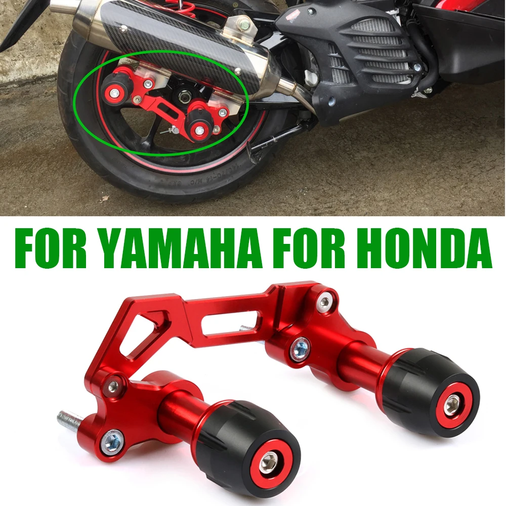 Moto Cursori Di Scarico Marmitta Protezione Anticaduta Per Yamaha Nmax 155 Xmax 300 X-Max 250 Nvx 125 150 Honda Forza 350 Forza350