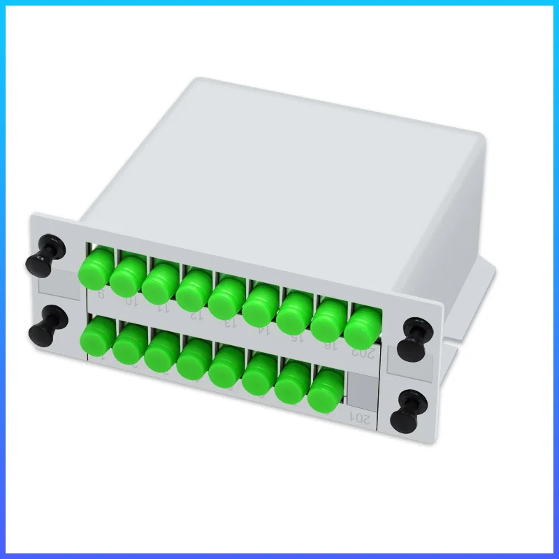 10 шт. FC/APC PLC 1X2 1X4 1X8 1X16 сплиттер оптоволоконный блок ПЛК волоконно оптический