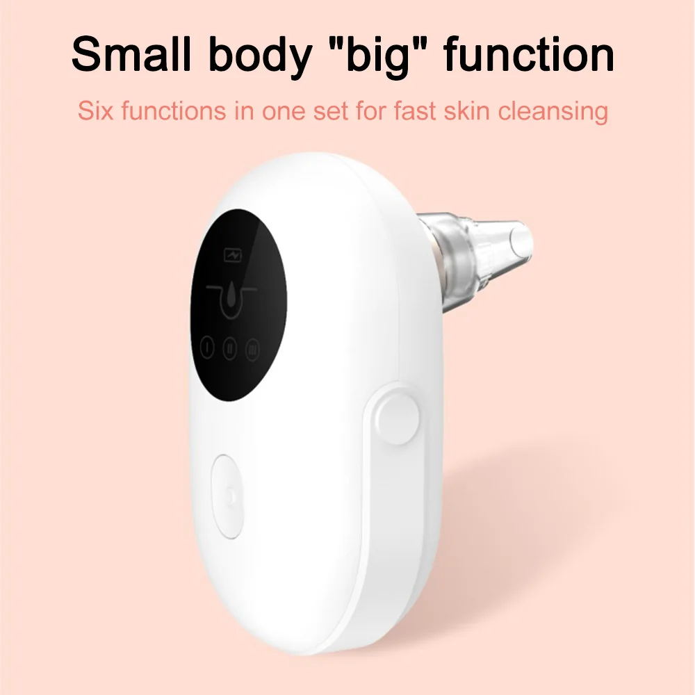 Blackhead Remover Vacuum Face Deep cleansing Nose Pore Cleaner Acne Pimple Removal Vacuum Suction Facial Beauty Skin Care Tool