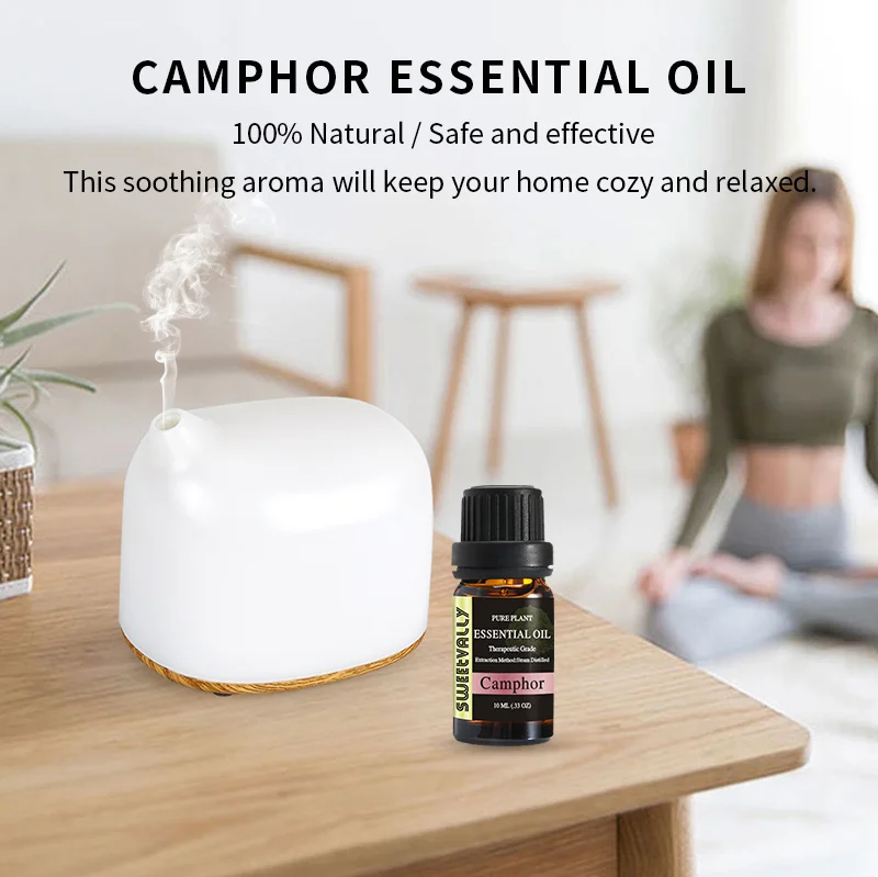 10 мл камфорное эфирное масло для снятия стресса увлажнитель воздуха фрукт