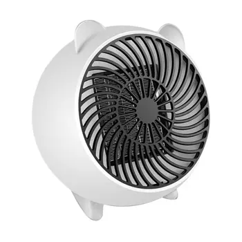 

Space Heater Fan Heater Mini Space Heater Portable Electric Heaters Fan with PTC Ceramic Heating Element for Office Home
