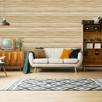 

45cm*6m Vintage Faux Wood Wallpaper for walls Vinyl Self Adhesive Wallpaper 3d for Bedroom Living Room Desk Wall Decoration