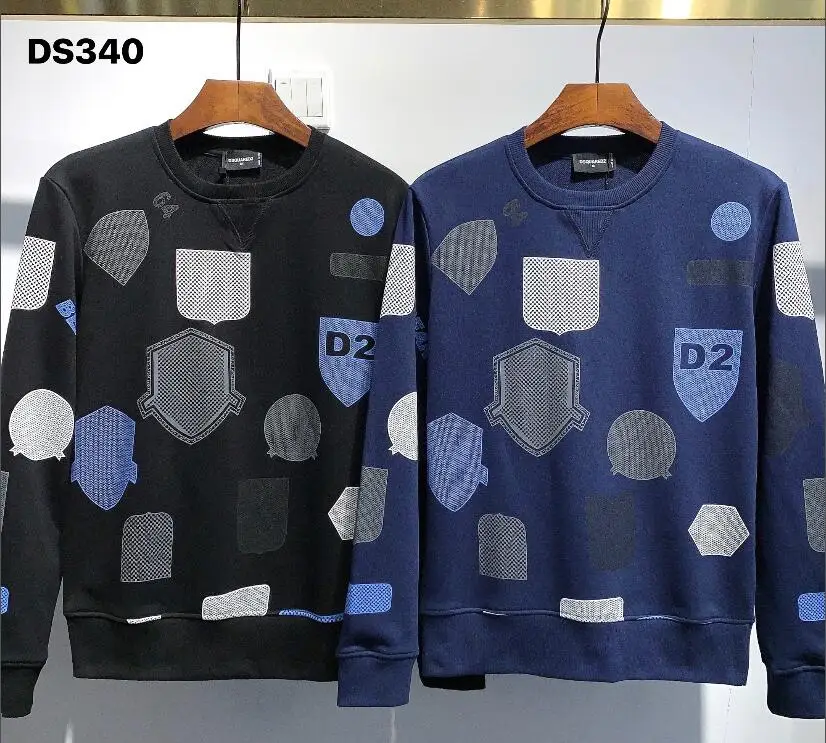 DSENQI New DSQ Hoodies Printed Unisex Casual