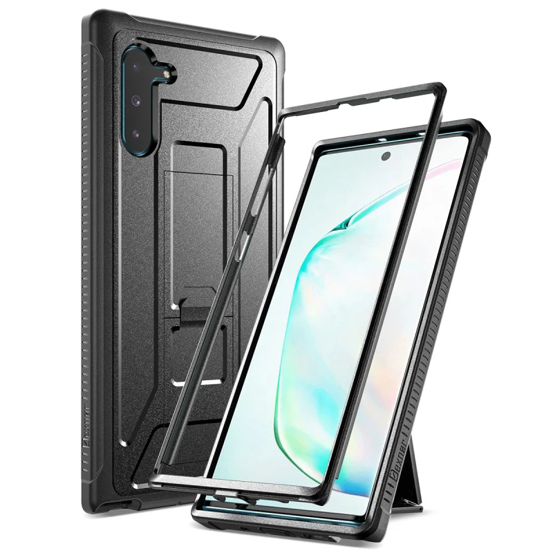 Роскошный чехол грандевер для samsung Galaxy Note10 Plus жесткий с подставкой телефона |