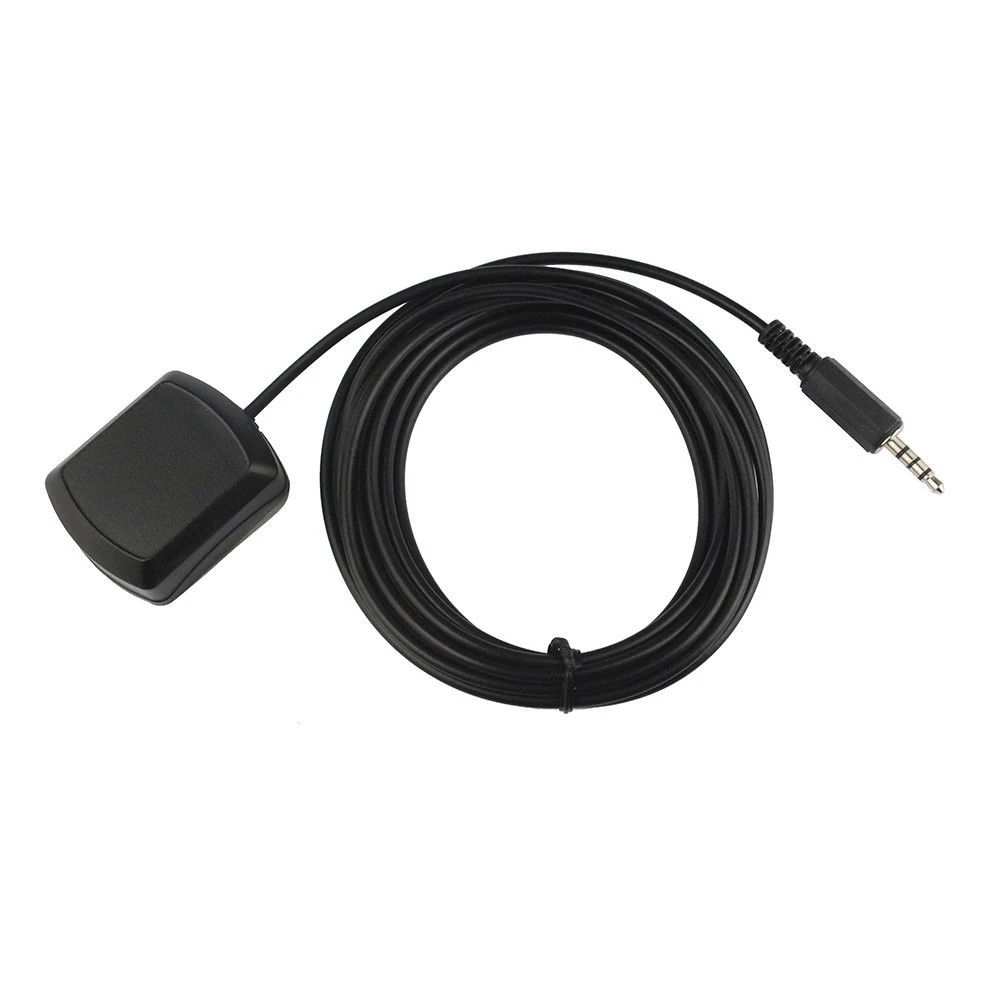 

Eightwood Car GPS Antenna Digital Radio Receiver 3.5mm Male Plug Connector Aerial for Papago AUKEY Dash cams