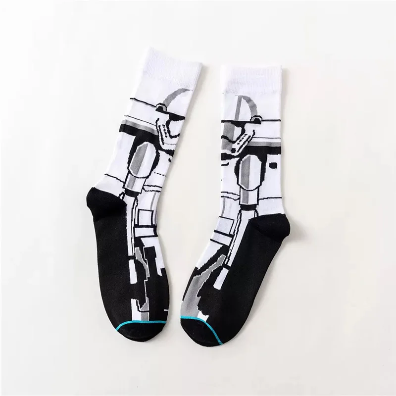 Набор Звездные войны джедая рыцарь Мастер Йода C-3PO Wookiee косплей носки комиксы Женщины Мужчины Пробуждение силы носки прекрасные подарки