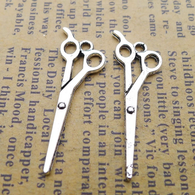 10pcs Mixed Alloy Mini Scissors Charms Bulk Antique Silver/Gold Color  Scissors Pendant Vintage For DIY Handmade Jewelry Making - AliExpress