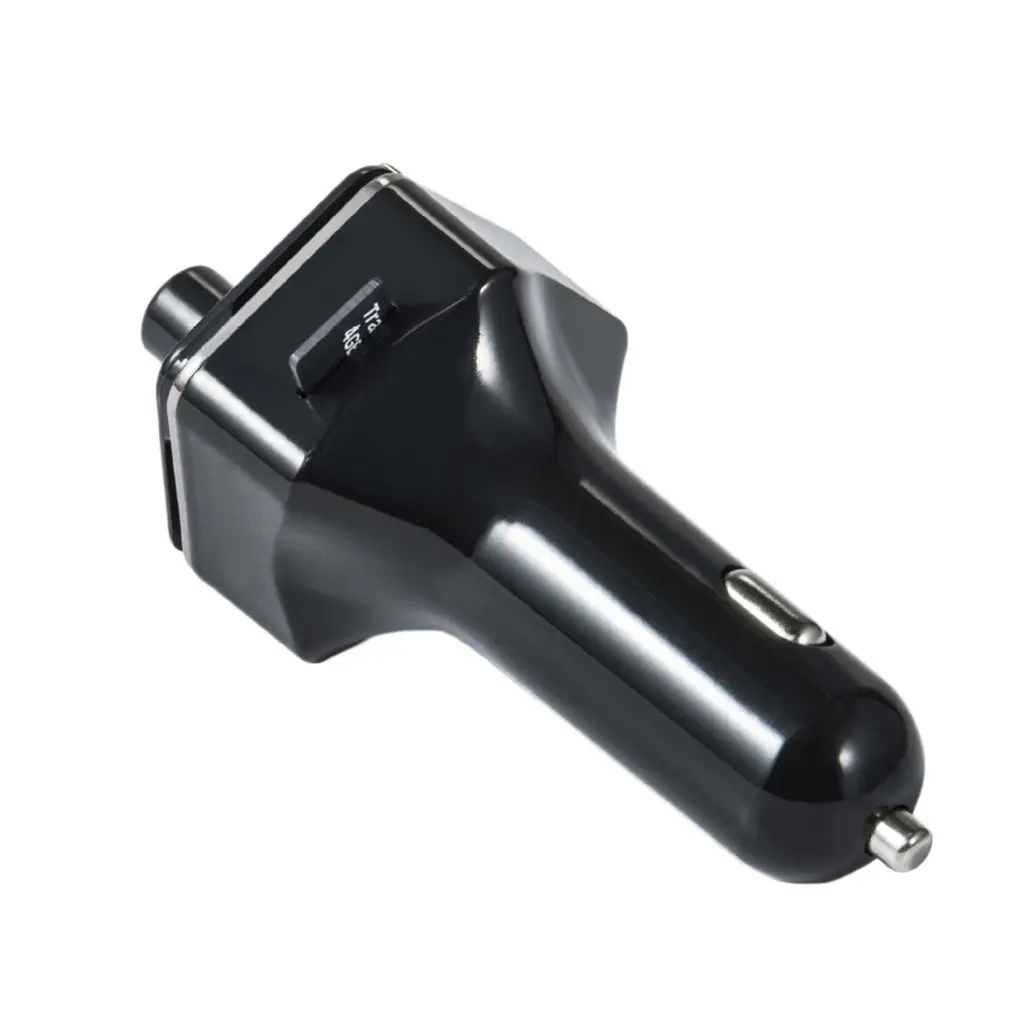 Мини Автомобильный MP3 Hansfree fm-передатчик 3.1A два порта USB зарядное устройство музыкальный плеер Поддержка TF карта u-диск