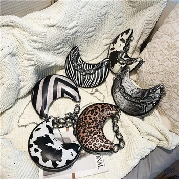 

Retro Leopard Handbags For Women 2020 Luxury Brand Leather Shoulder Messenger Bag Autumn And Winter Christmas Gift Tote Bags