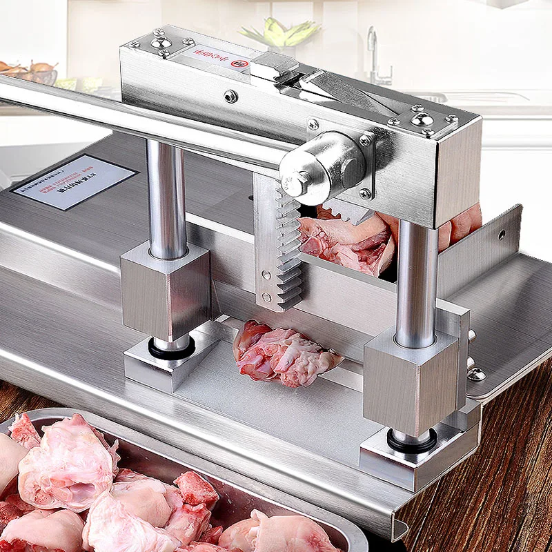 Commercial Manual Bone Cutting Machine For Cutting Pork Knuckle Ribs
