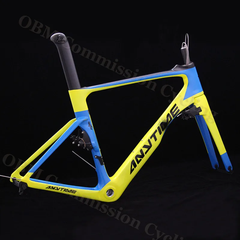 Light Carbon Di2 Compatible Full Carbon Fiber Frame Time Trial Bike 700C Road FrameBicycle