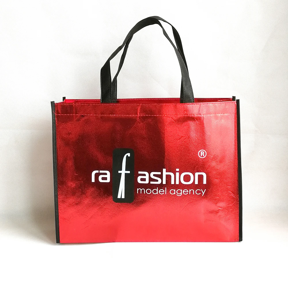 

Event Favors Tote Metallic PP Non Woven Fabric Gift Box Bags Classic Present Wrapping Supplies Clothes Shoes Packaging Festival