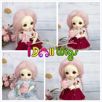 

1/8 BJD Doll wig mohair material for 5 to 6 inch head circumference doll head