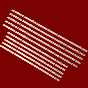 

LED backlight 9 lamp for Phil ips 49"TV TT4906F LB49021 49PUS7503 49pus6162/12 LB49023 V1_00 V0_00 3A6560010EA0 3A6560000EA