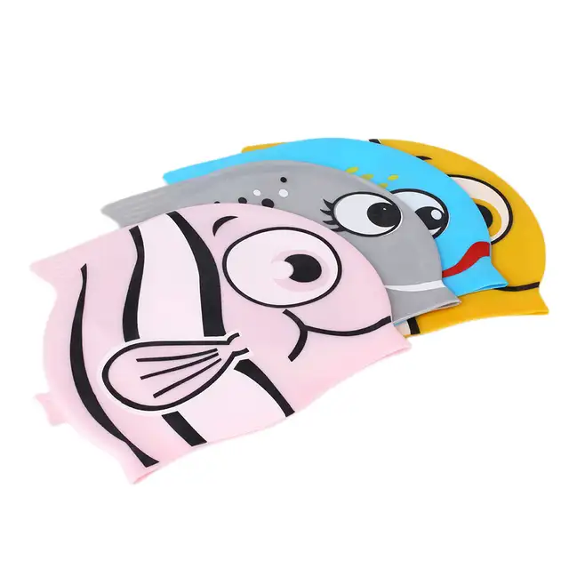 yellow and blue fish hat