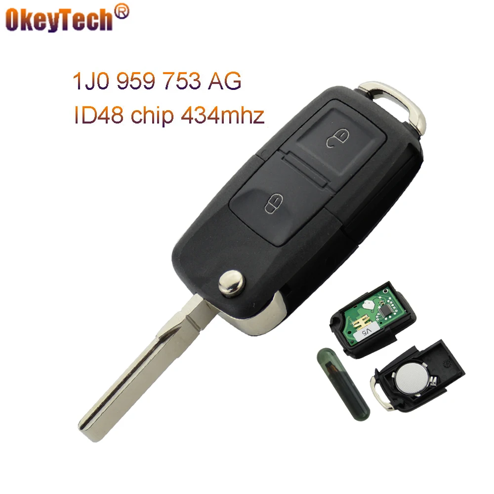 Пульт дистанционного управления OkeyTech DIY для VW/VOLKSWAGEN Beetle Bora Golf Passat транспортер