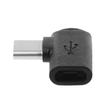 Adaptateur de synchronisation de données Type C mâle à Micro USB femelle, convertisseur de Charge L4MD, 90 degrés, 1 pièce