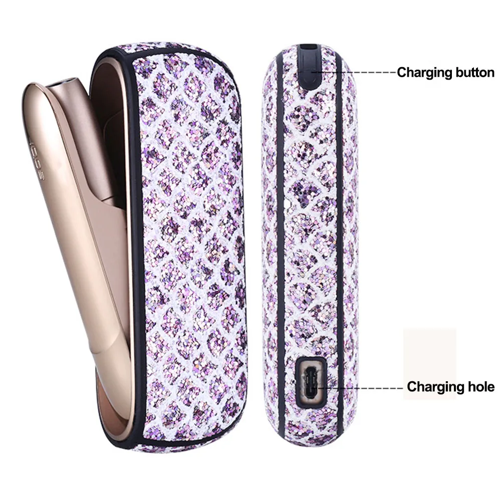 Чехол в стиле крокодиловой кожи Bling Wood для Iqos 3 0 защитный чехол кожаный сумка