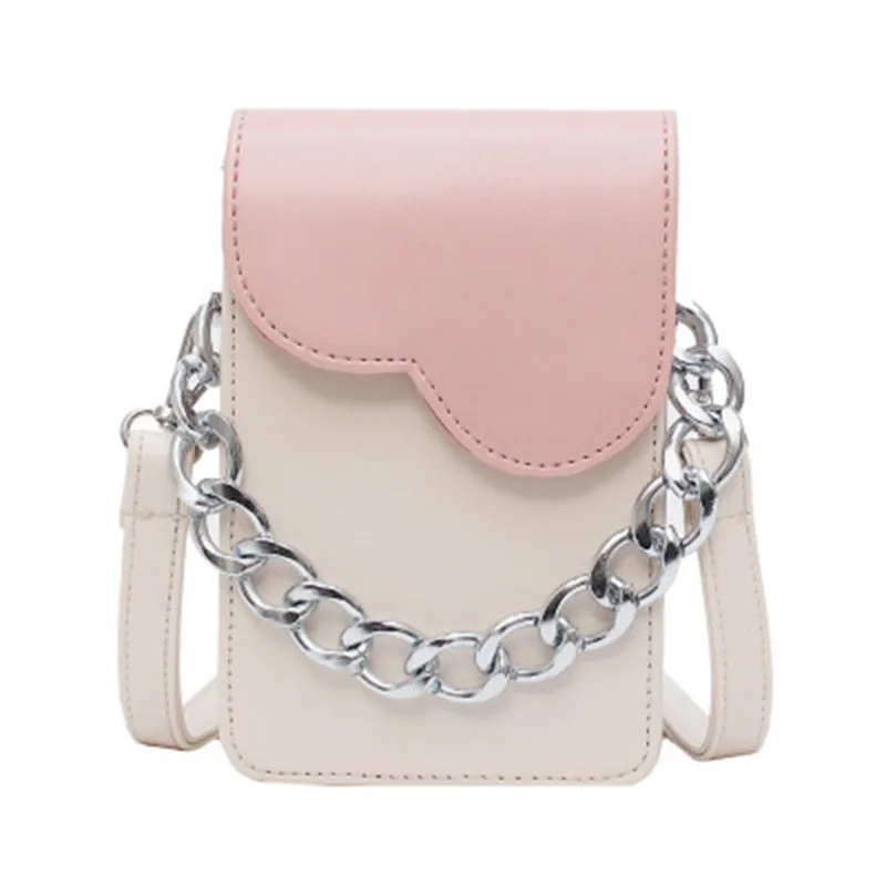 

High quality handbags women bags brand famous shoulder bags for women 2019 wide Solid color Chain Shoulder Messenger bag