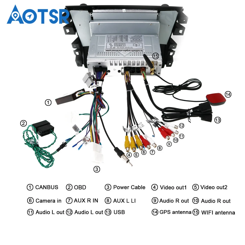 Cheap px6 Android 8.1 4+64G Car DVD Player GPS Navigation For NISSAN NP300 Navara 2014-2019 multimedia radio recorder headunit stereo 5