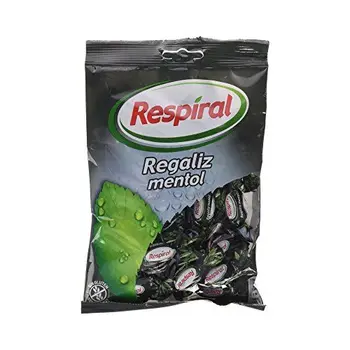 

Respiral - Regaliz Mentol - Caramelo Duro Refrescante con Sabor a Regaliz y Mentol - 150 g