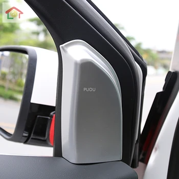 

For Ford Edge 2015 2016 2017 2018 Car Styling Front Inner Triangle Panel Cover Trim Frame Sticker Interior Accessories