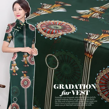 

108cm wide silk stretch satin fabric meter 19mm printed silk fabric satin stretch spandex fabric wholesale silk cloth