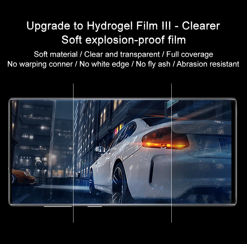 Imak Гидрогелевая пленка для SS Galaxy Note 10/10 Pro/10 Plus защита экрана полное покрытие мягкий прозрачный передний, задний Защитный фильм