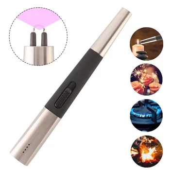 

Electronic Usb Charging Arc Lighter Plasma Eletronic Pulse Lighters Candles And Fireworks For BBQ Kitchen Lighter Pipe Smoke