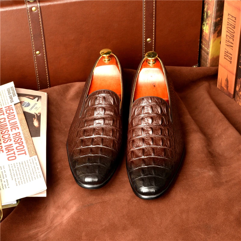 Luxury Dress Slip on Wedding Business Brand Shoes