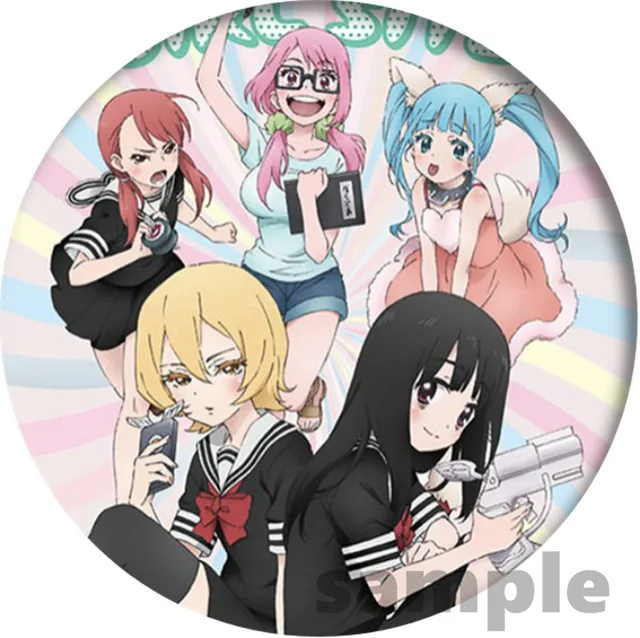 1pc Magical girl site anime badges around 58 mm Anime Mahou Shoujo sitio  Asagiri Aya Brooch