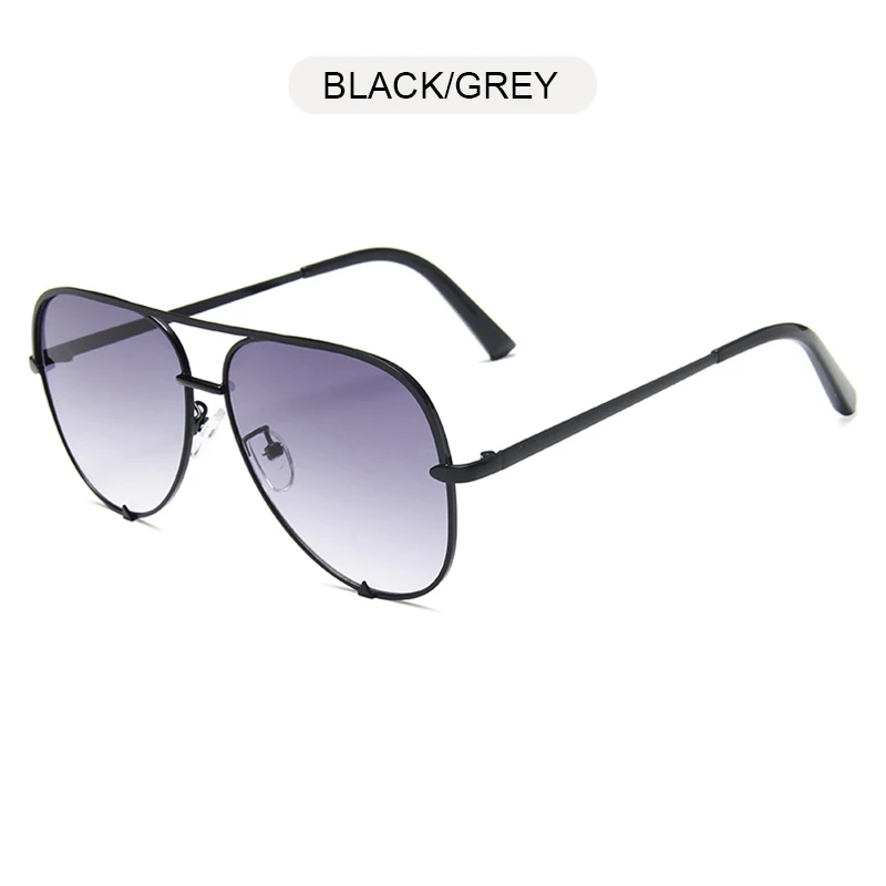 FUQIAN New Classic Metal Aviation Sunglasses Women Fashion Alloy Pilot Sun Glasses Men Gradient Lens Driving Shades Ladies UV400 reader sunglasses Sunglasses