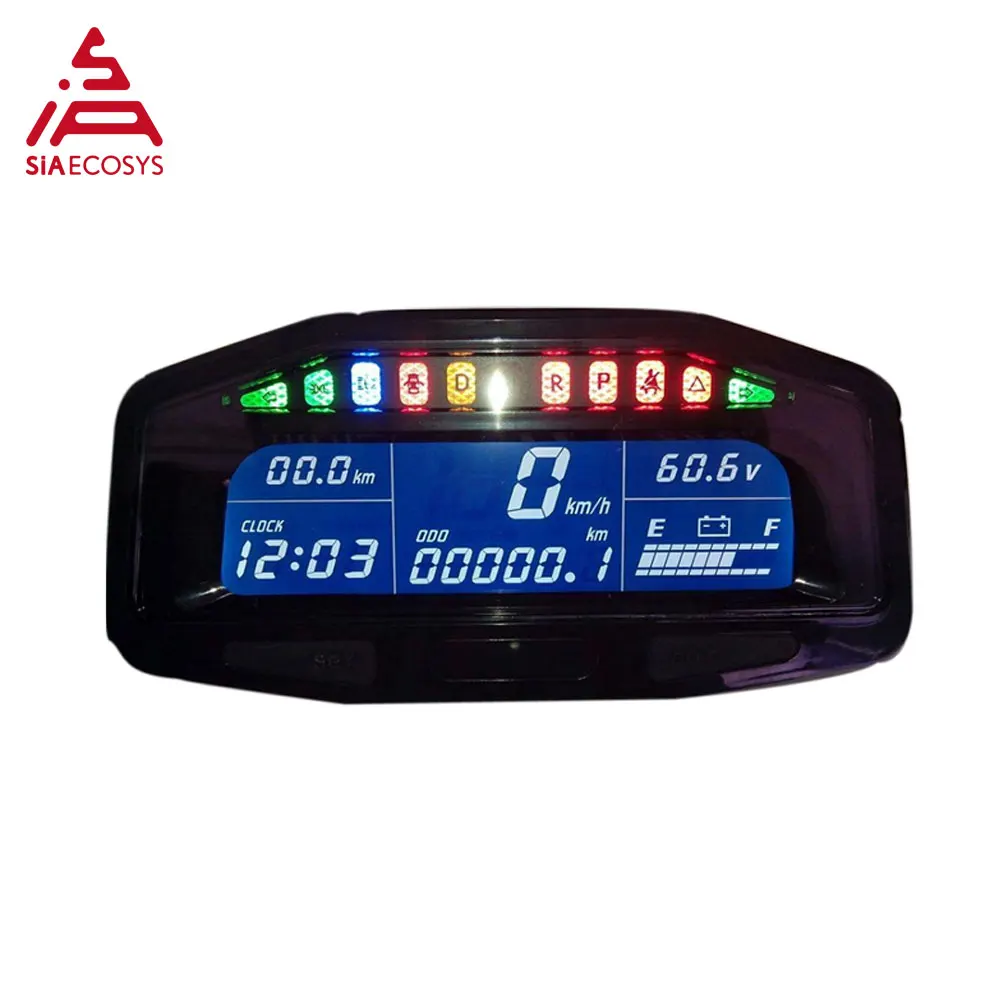

X8-E 48V-96V Rated Programmable Universal Digital Speedometer for Car
