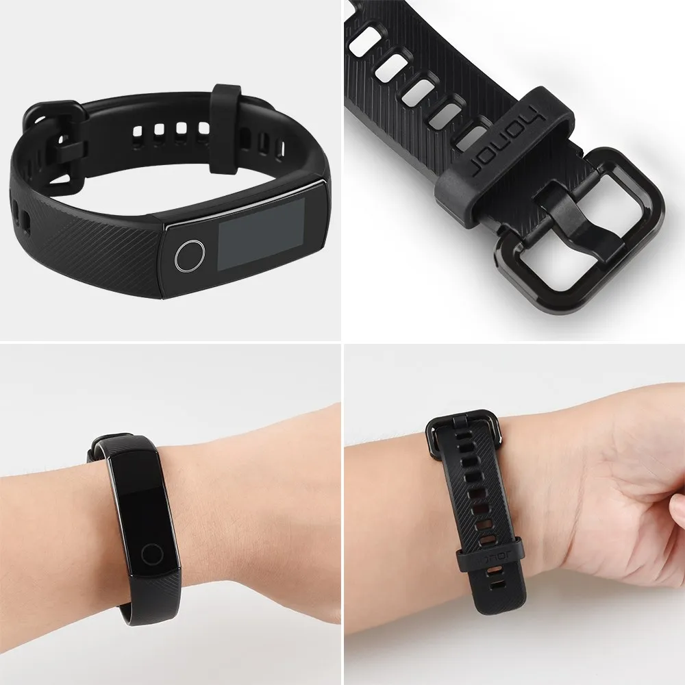  Original Global Huawei Honor Smart Band 4 Touch Color Screen Smart Wristband Waterproof Heart Rate  - 4000183895864