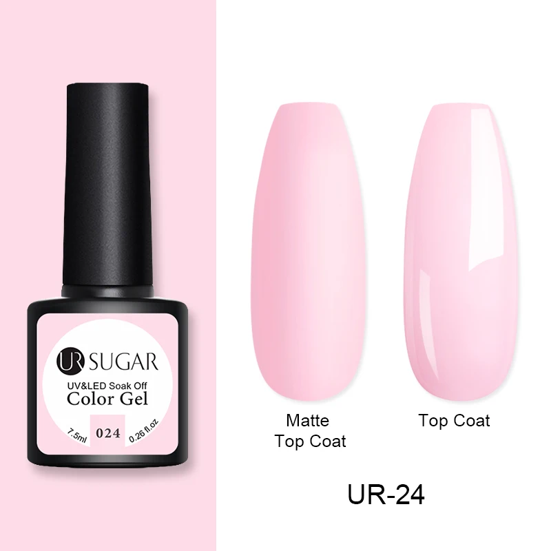 Ur Sugar 7,5 мл УФ-гель для ногтей Твердый 62 цвета замачиваемый УФ-гель лак Цветной Гель-лак для ногтей DIY лак для ногтей - Цвет: Фиолетовый