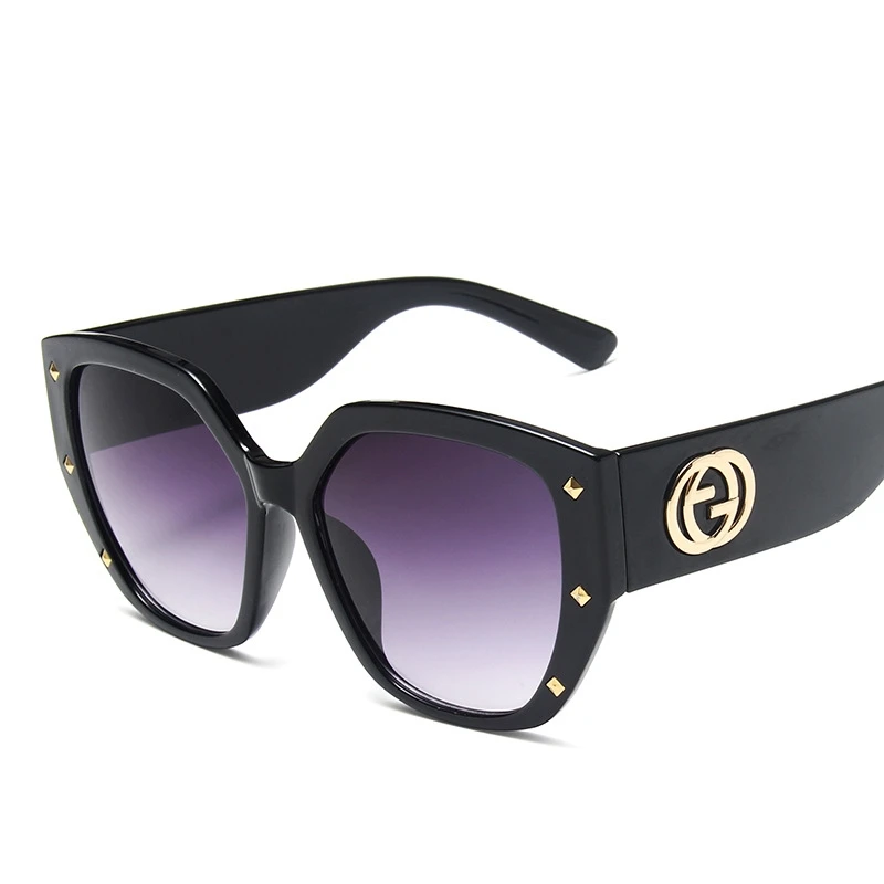 JHJLYS2019 модные роскошные солнцезащитные очки кошачий глаз женские брендовые дизайнерские солнцезащитные очки женские вечерние повседневные торговые очки UV400 - Цвет линз: C9