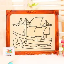 16-дюймовый шпилька mu kuang Хуа мульти-функциональный жемчугом Снежинка чертежная доска для творчества DIY альбом для рисования картины кадр акварель граффити